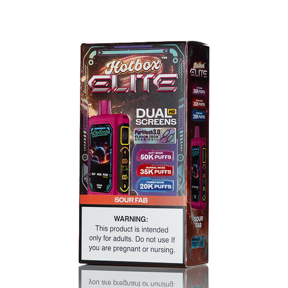 Hotbox Elite 50K 50000 Puffs Disposable Vape - 30mL