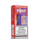 Adjust MyFlavor 40K Disposable features 6-level flavor adjustment, and two power modes that can deliver up to 40,000 puffs of 5% nic vape juice.