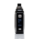A black and silver electronic vape device with a digital display showing '25W' and '4000 mAh', set against a plain white background with a subtle reflection below.