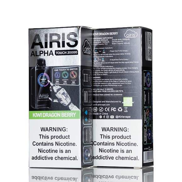 Airis Alpha Touch 20K Puffs Disposable