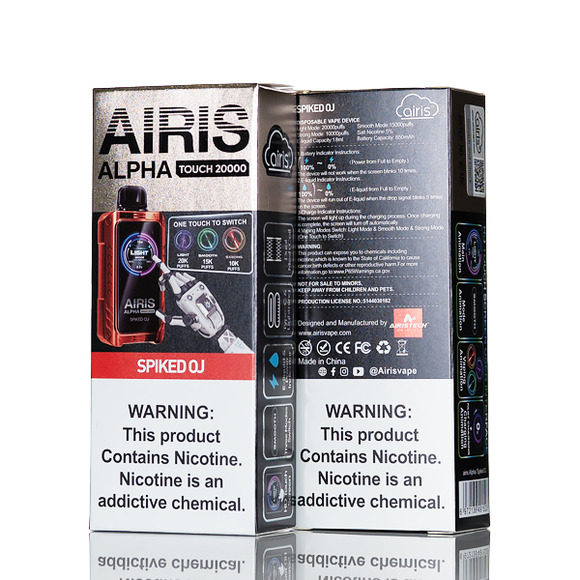 Airis Alpha Touch 20K Puffs Disposable