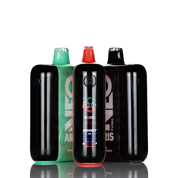 airis neo vape flavors P40K 40000 Puffs Disposable - 22mL Energy Flavor:Double Apple Illuminati Glass: PSYCHED -