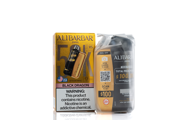 Alibarbar Swirl 50K Disposable Vape
