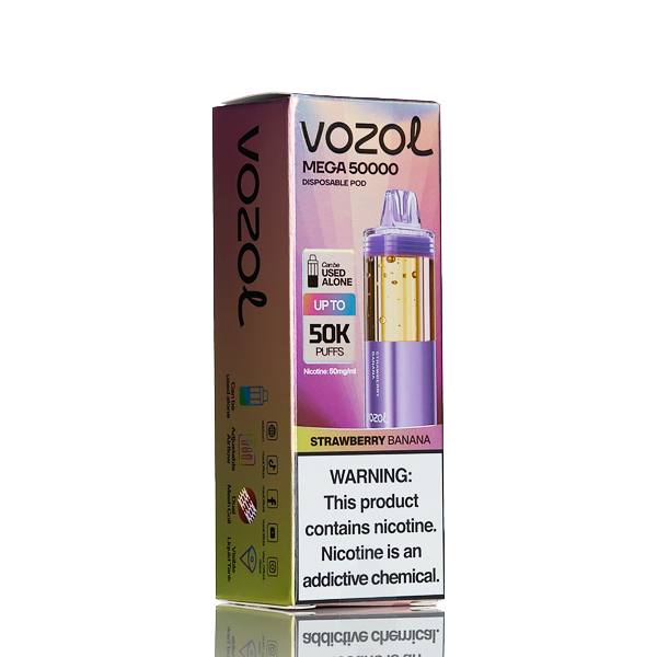 Vozol MEGA 50K 50000 Puffs Disposable Pod - 18mL $9.99