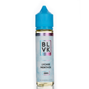 BLVK Unicorn Lychee Menthol freebase nicotine e-liquid 60ml lychee iced menthol fruit vape juice sub-ohm 70VG 30PG 3mg 6mg USA