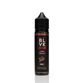 BLVK E-Liquid - Cuban Tobacco - No Nicotine Vape Juice - 60ml