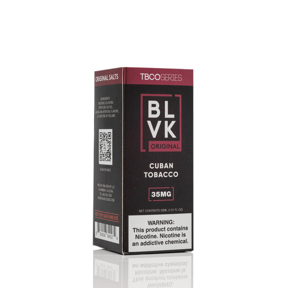 BLVK Salt - Cuban Tobacco - 30ml