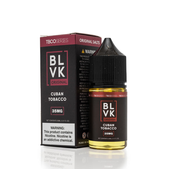 BLVK Salt - Cuban Tobacco - 30ml