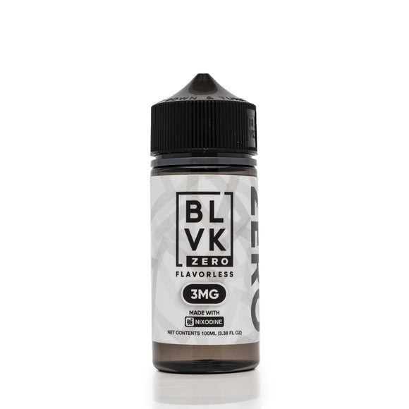BLVK Zero E-liquid - Flavorless - 100ml