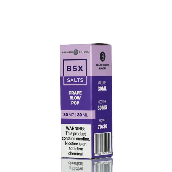 Glas Basix Salt Nic  - Grape Blow Pop - 30ml