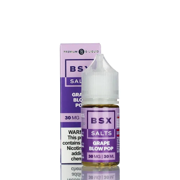 Glas Basix Salt Nic  - Grape Blow Pop - 30ml