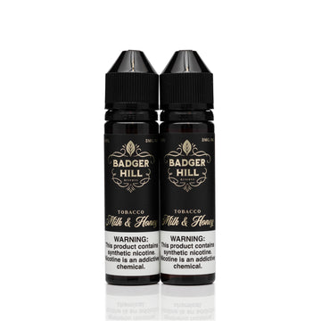 Badger Hill E-Liquid - Milk & Honey - 120mL