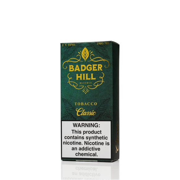Badger Hill 120mL - Classic Tobacco