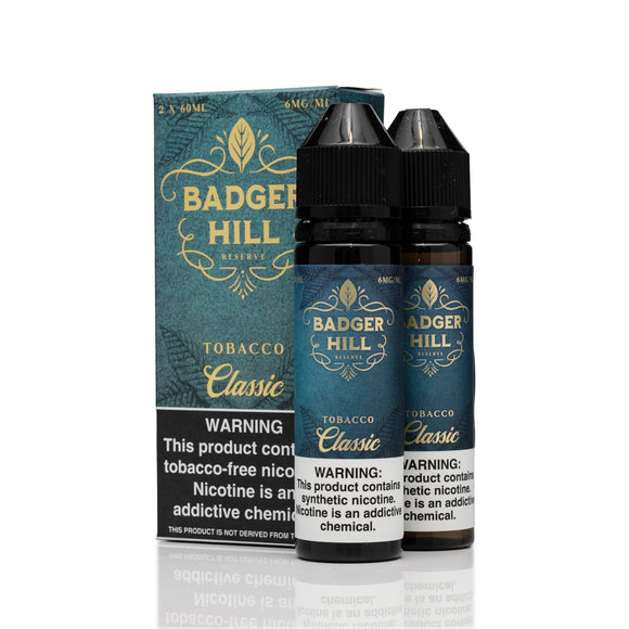 Badger Hill 120mL - Classic Tobacco