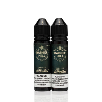 Badger Hill E-Liquid - Menthol - 120mL