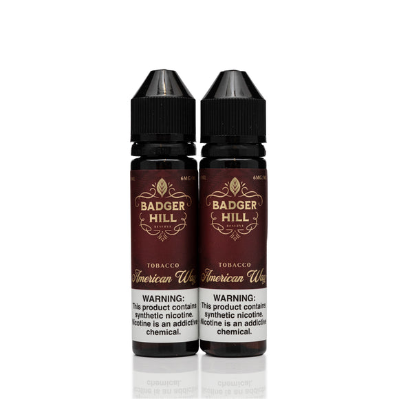 Badger Hill E-Liquid - American Way - 120mL