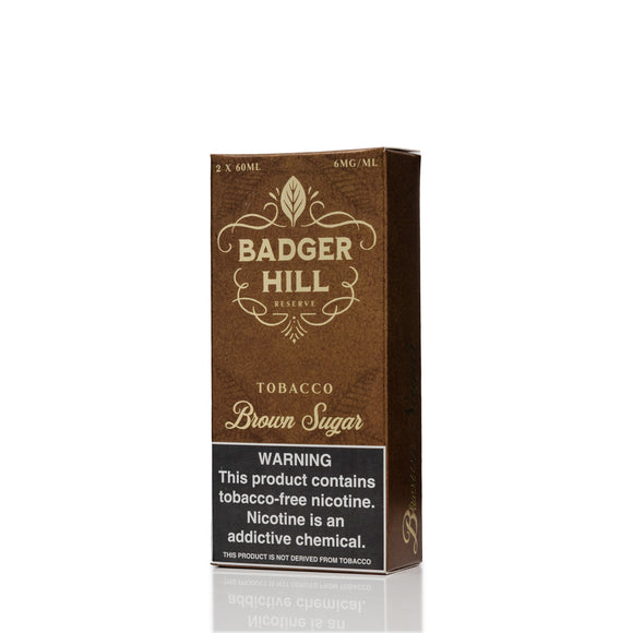 Badger Hill E-Liquid - Brown Sugar - 120mL