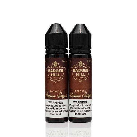 Badger Hill E-Liquid - Brown Sugar - 120mL