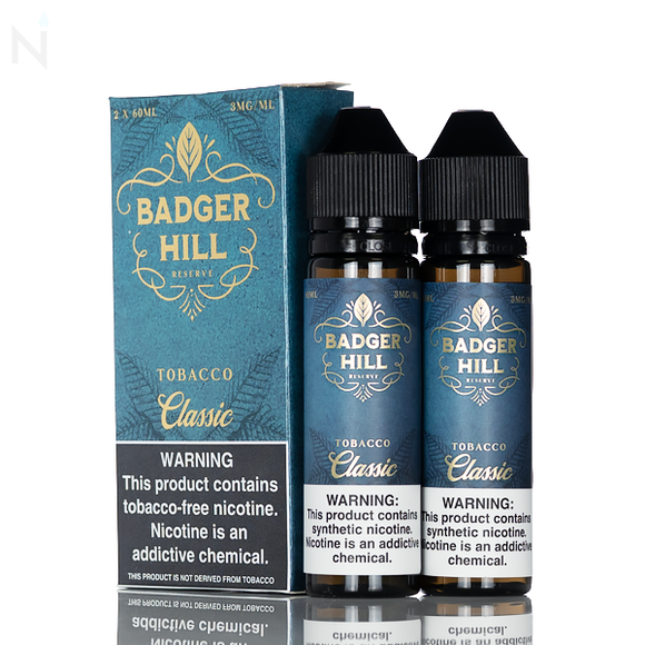 Badger Hill 120mL - Classic Tobacco