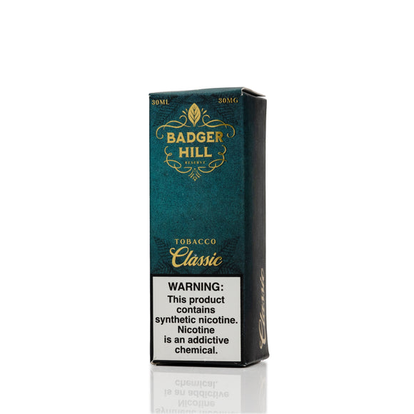 Badger Hill Salts E-Liquid - Classic - 30mL