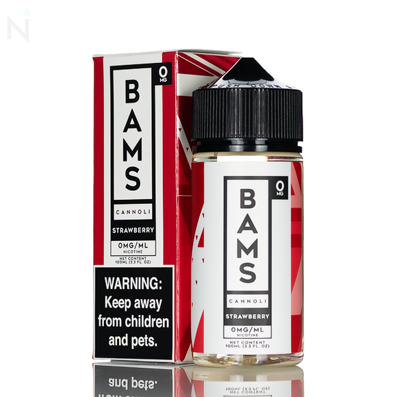 BAMS Cannoli - No Nicotine Vape Juice - 100mL