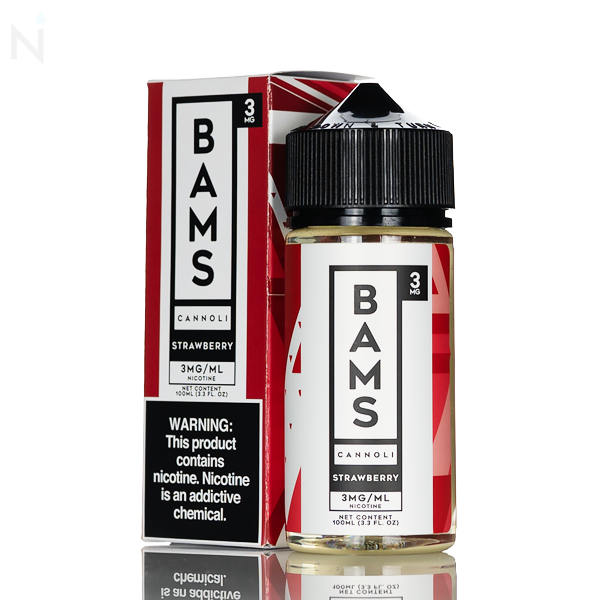 Bam's Cannoli - Strawberry Cannoli - 100ml