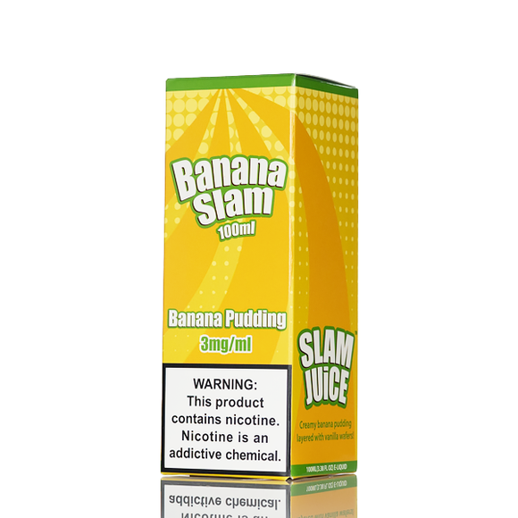 Slam Juice E-Liquid - Banana Slam - 100ml