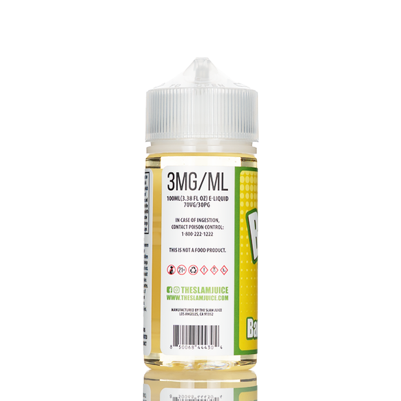 Slam Juice E-Liquid - Banana Slam - 100ml