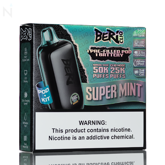 Beri CLIQ 50K Disposable Kit - 18mL