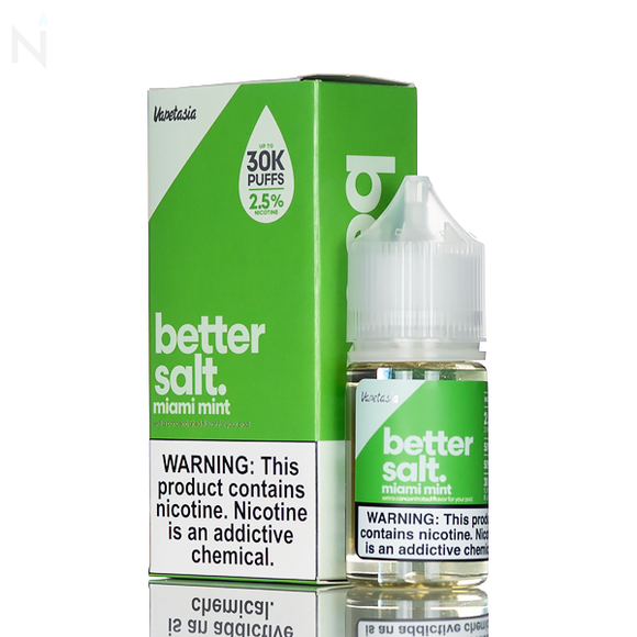 Vapetasia Bettersalt Salt Nic - Miami Mint - 30ml