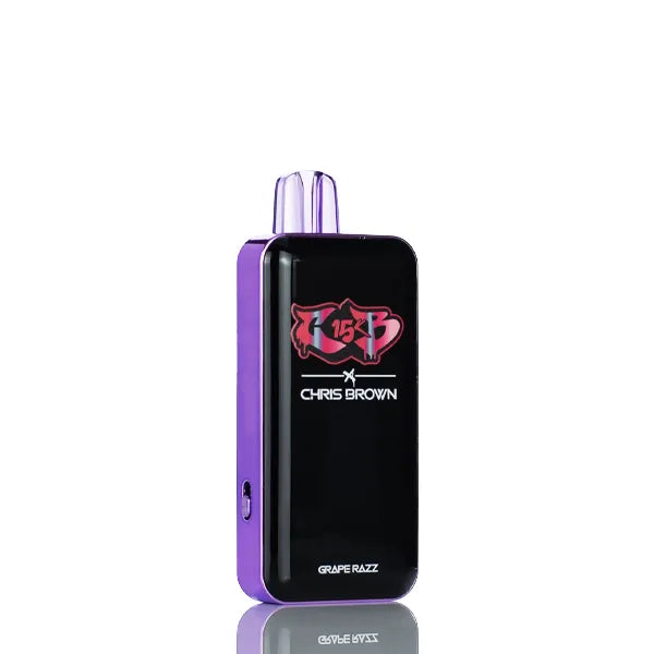 Chris Brown CB15K 15000 Puffs Disposable Vape - 15ML | 5% Salt Nic Chris Brown CB15K 15000 Puffs Disposable Vape - 15ML | 5% Salt Nic