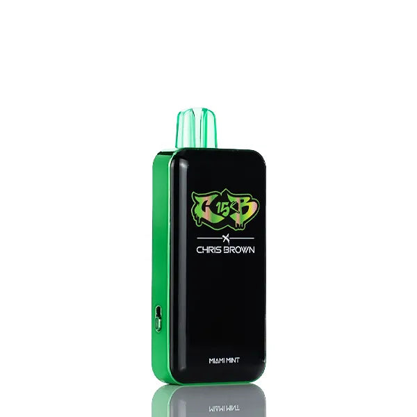 Chris Brown CB15K 15000 Puffs Disposable Vape - 15ML | 5% Salt Nic Chris Brown CB15K 15000 Puffs Disposable Vape - 15ML | 5% Salt Nic