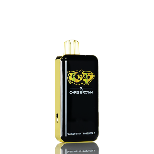 Chris Brown CB15K 15000 Puffs Disposable Vape - 15ML | 5% Salt Nic Chris Brown CB15K 15000 Puffs Disposable Vape - 15ML | 5% Salt Nic