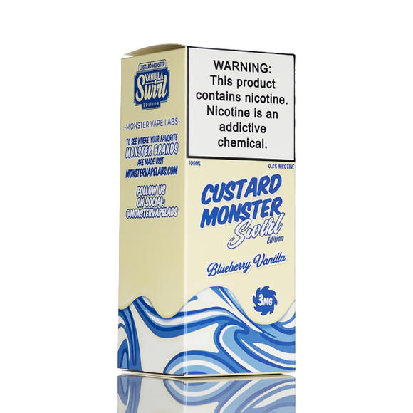 Custard Monster - Blueberry Vanilla Swirl - 100mL