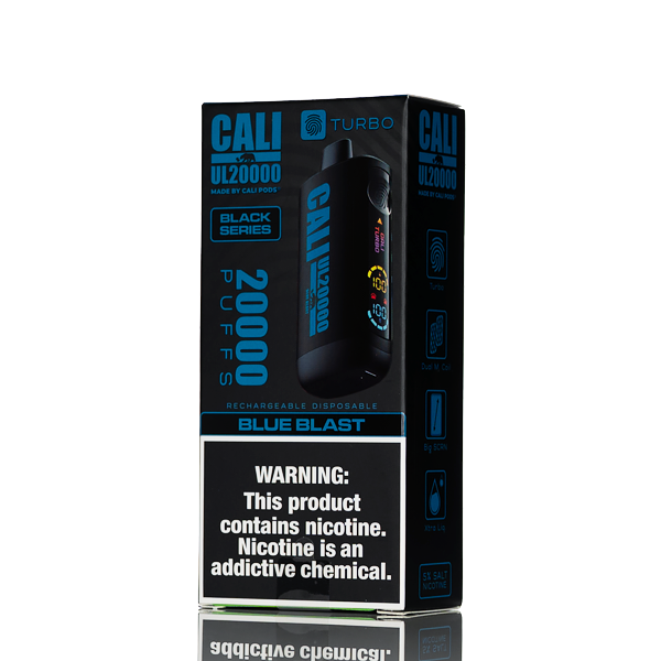 Cali Turbo UL20K 20000 Puffs Disposable Vape - 20mL | $16.99 Cali Turbo UL20K 20000 Puffs Disposable Vape - 20mL | $16.99