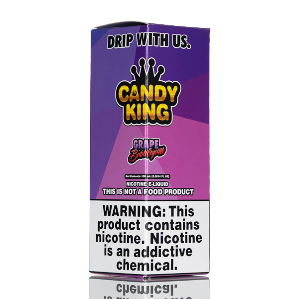 Candy King - Grape Bubble Gum - 100ml
