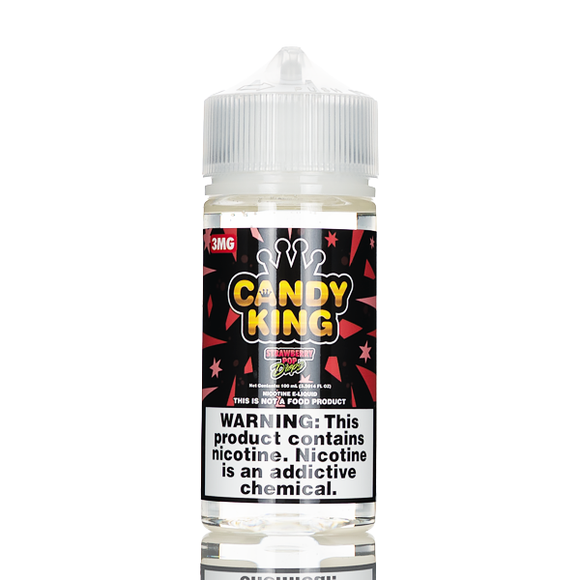 Candy King - Strawberry Pop Drops - 100ml