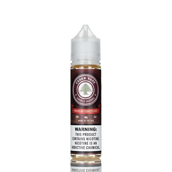 Cedar Vape E-Liquid - American Tobacco Red - 60ml