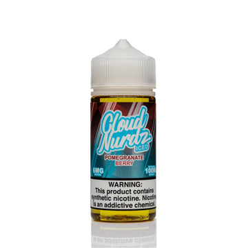 Cloud Nurdz E-Liquid - Pomegranate Berry Ice - 100ml