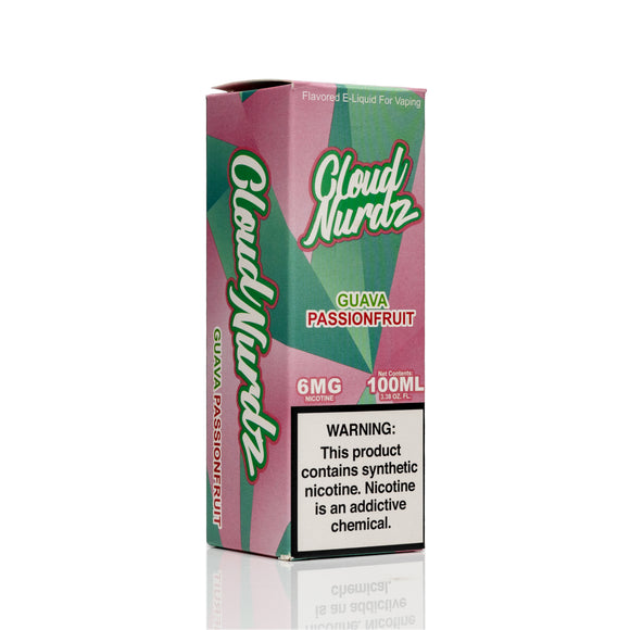 Cloud Nurdz E-Liquid - Guava Passionfruit - 100ml