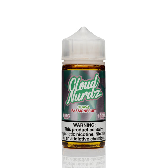 Cloud Nurdz E-Liquid - Guava Passionfruit - 100ml