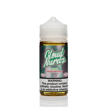Cloud Nurdz E-Liquid - Guava Passionfruit - 100ml