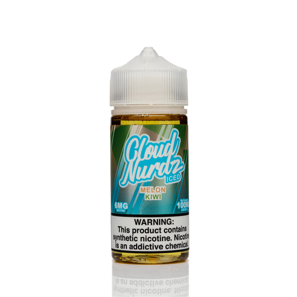 Cloud Nurdz E-Liquid - Kiwi Melon Ice - 100ml