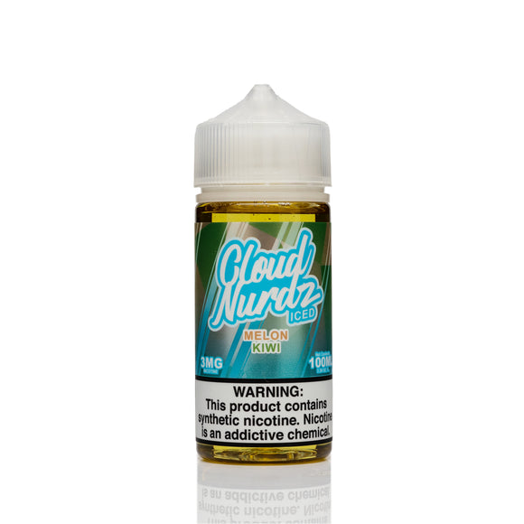 Cloud Nurdz E-Liquid - Kiwi Melon Ice - 100ml
