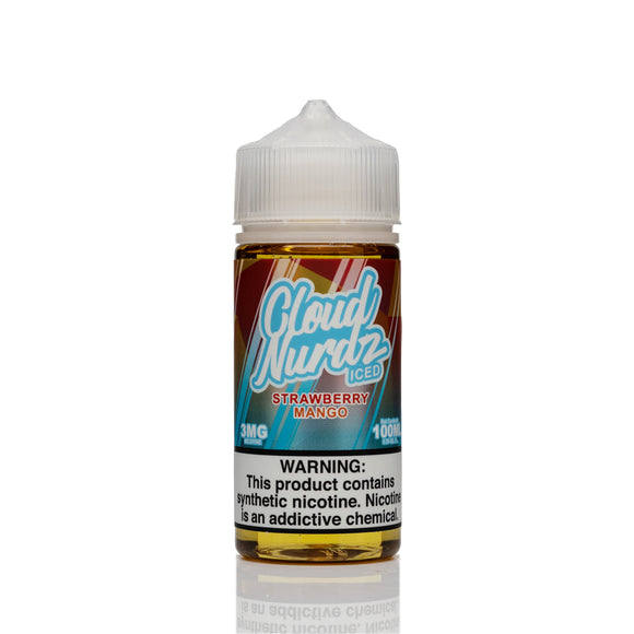 Cloud Nurdz E-Liquid - Strawberry Mango Ice - 100ml