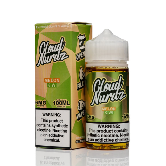 Cloud Nurdz E-Liquid - Kiwi Melon - 100ml