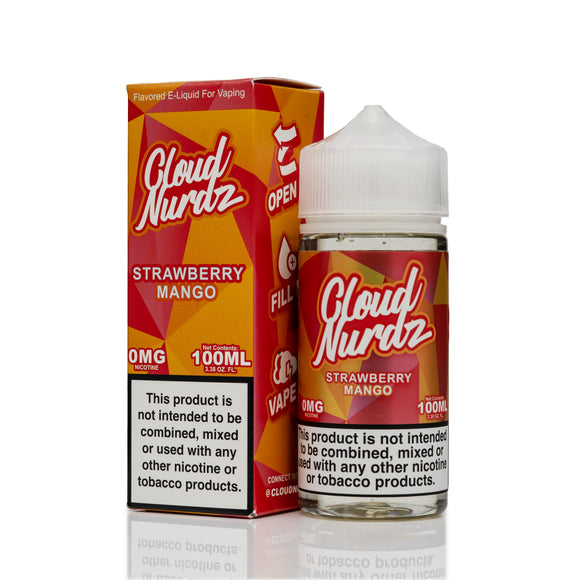 Cloud Nurdz E-Liquid - Strawberry Mango - 100ml