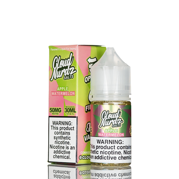 Cloud Nurdz Salts E-Liquid - Watermelon Apple - 30mL