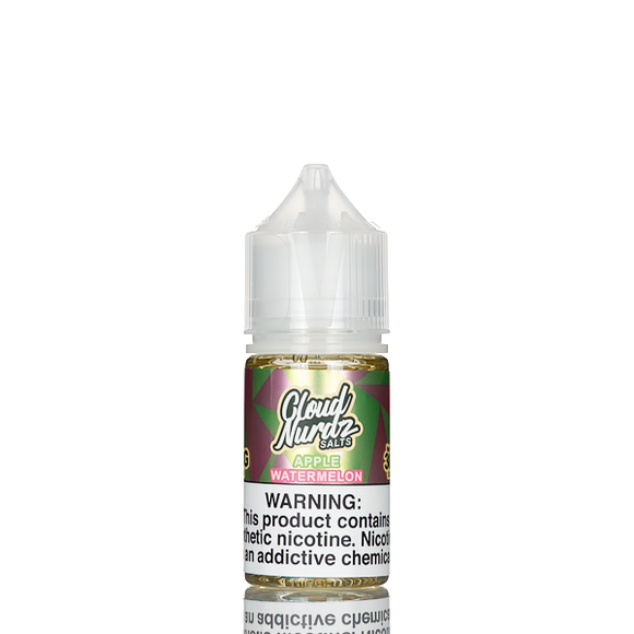Cloud Nurdz Salts E-Liquid - Watermelon Apple - 30mL