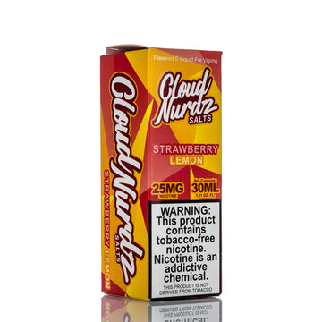 Cloud Nurdz Salts E-Liquid - Strawberry Lemon - 30mL